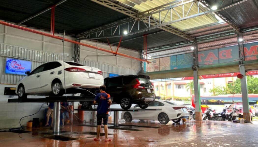 rủi ro khi kinh doanh rửa xe