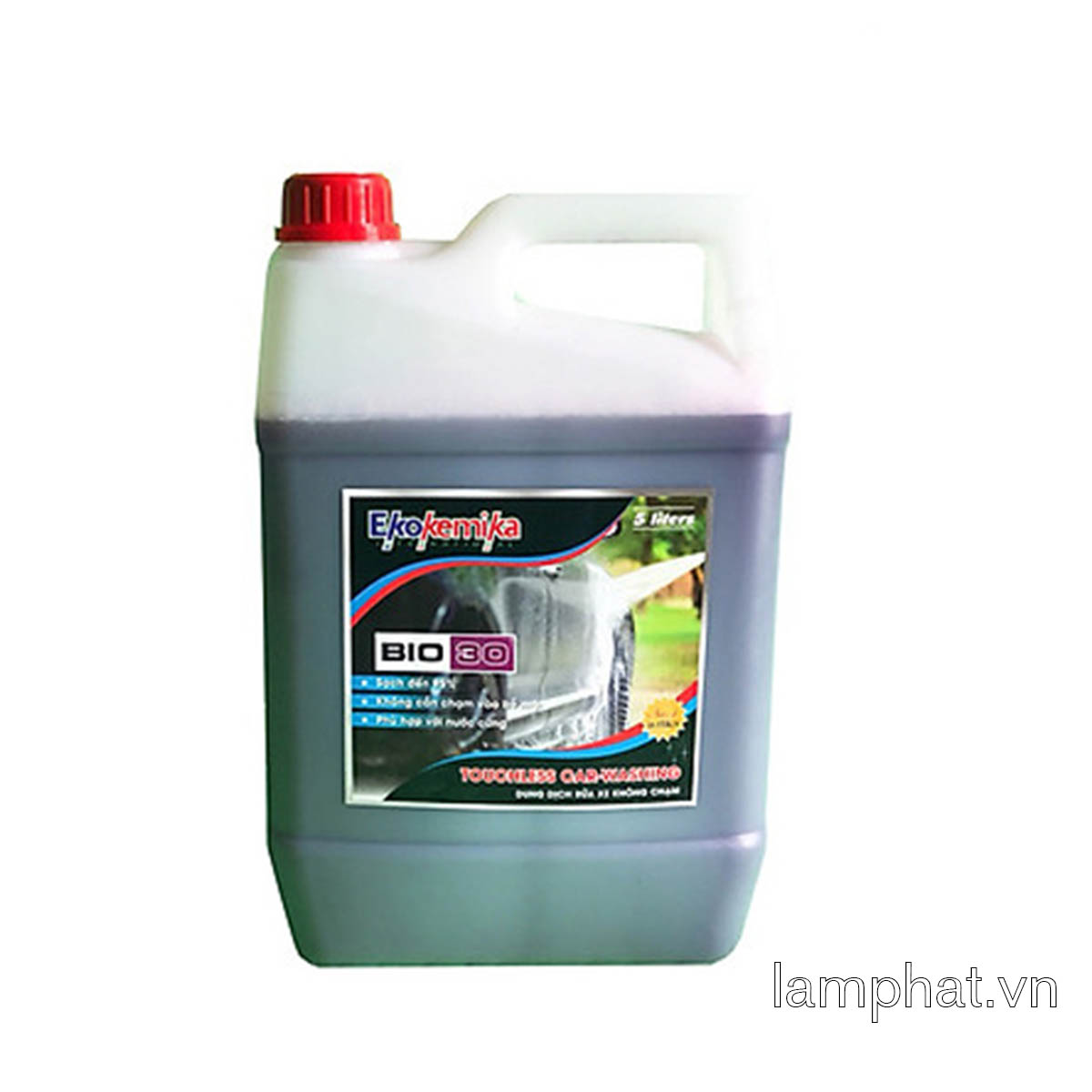 Dung Dịch Rửa Xe Không Chạm Ekokemika BIO30; nước rửa xe không chạm; 
