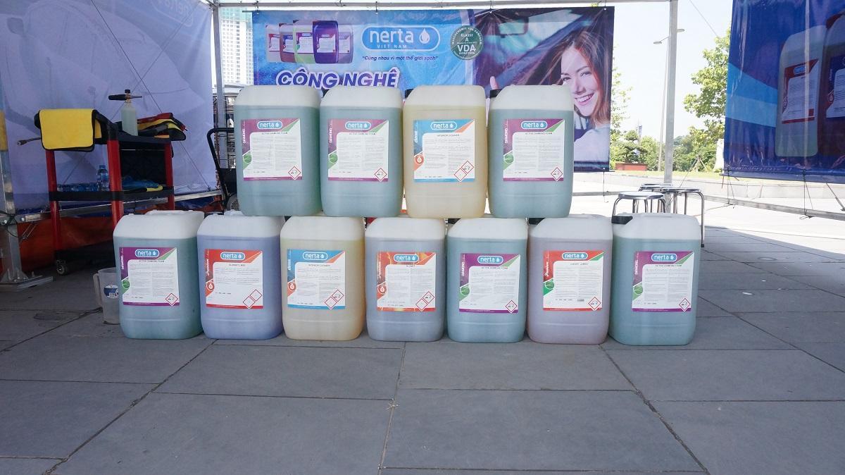 dung dịch tẩy rửa xe Nerta 2019