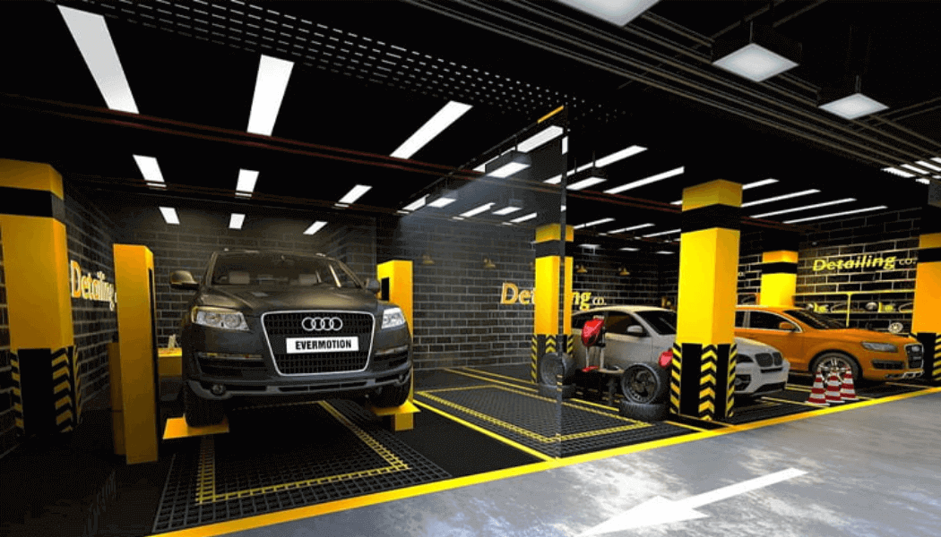 Lên bảng giá rửa xe ô tô