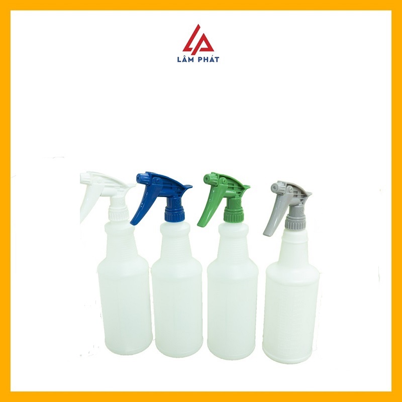 Sử dụng bình xịt cầm tay dễ dàng