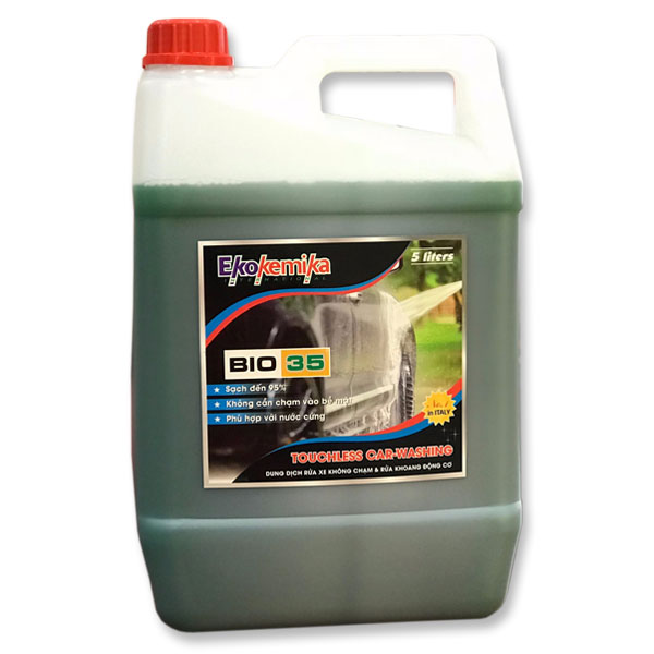 nước rửa xe không chạm bio35