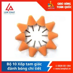 Bộ 10 Xốp tam giác đánh bóng chi tiết Maxshine