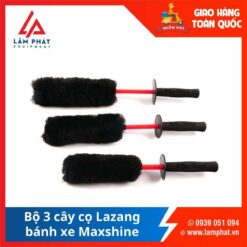 Bộ 3 Cây Cọ Lazang Bánh Xe