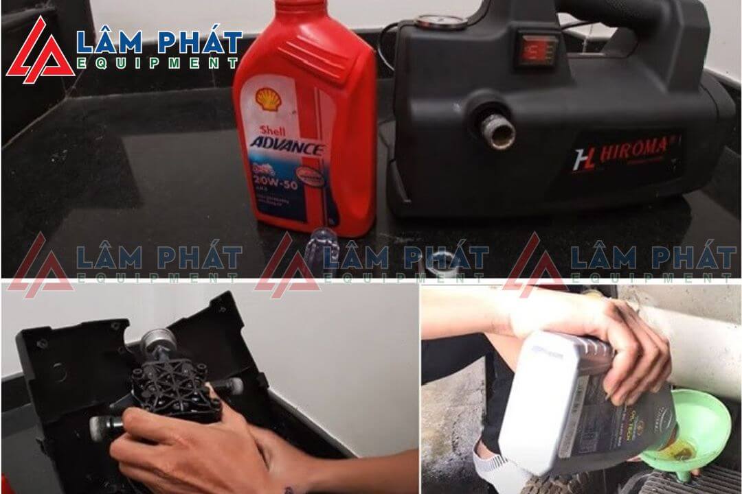 Thay dầu đúng loại và lượng nhớt định kỳ