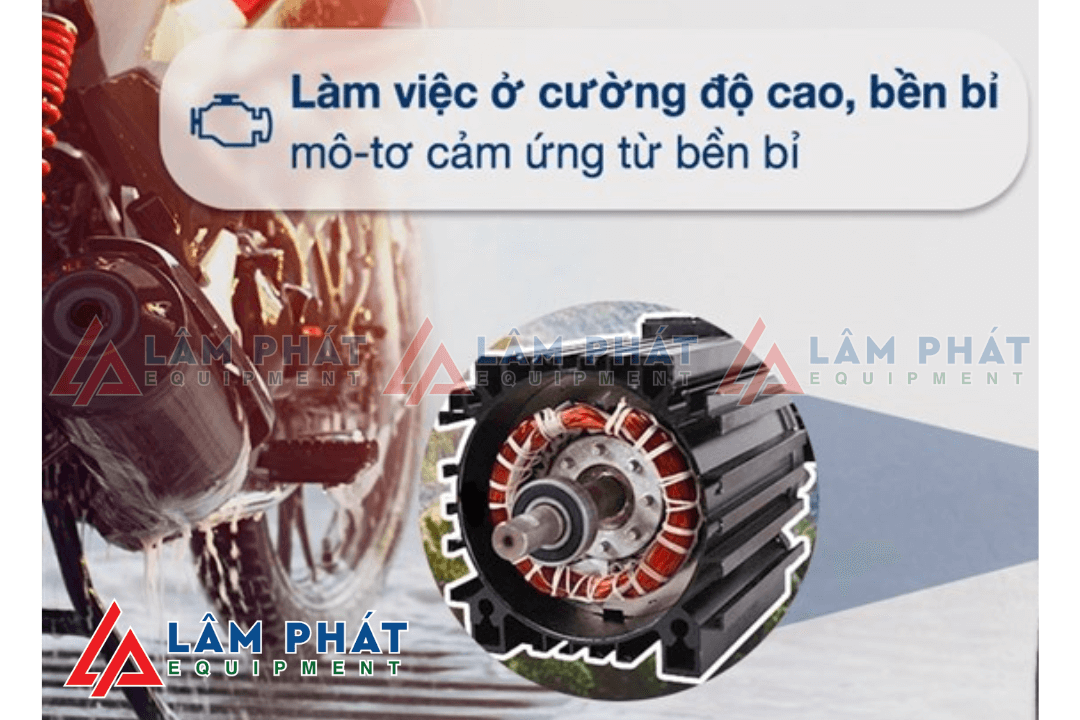 Động cơ (mô tơ) máy bơm nước rửa xe