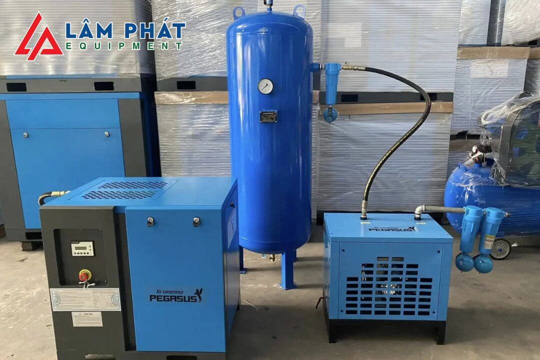 Cấu tạo máy nén khí