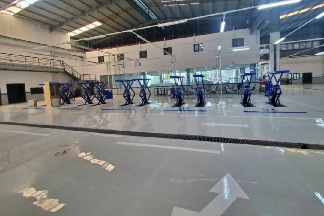 Chi phí cho mặt bằng gara oto