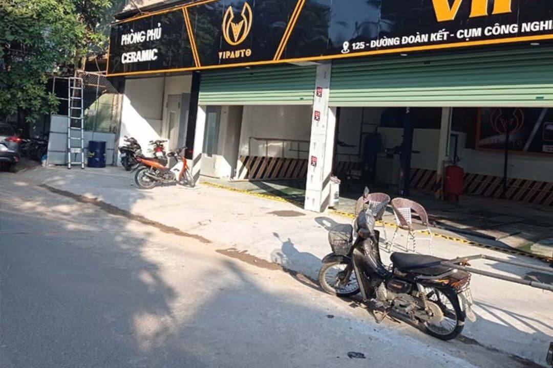 Chi phí xây dựng, thiết kế mặt bằng mở gara ô tô 