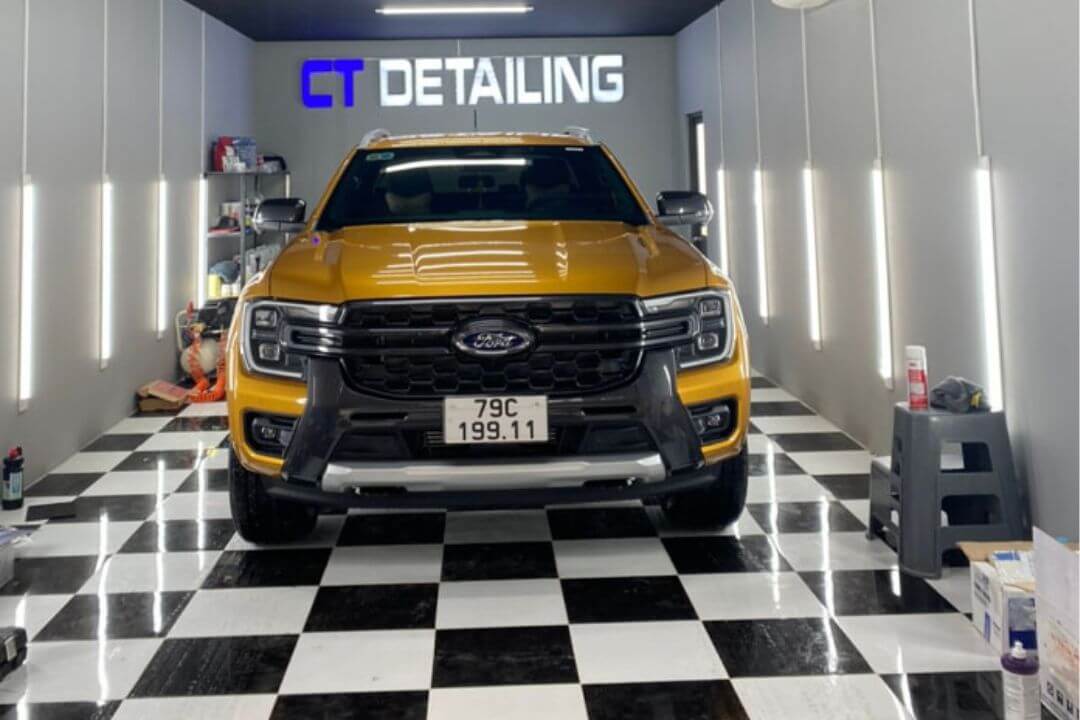 chi phí mở gara oto