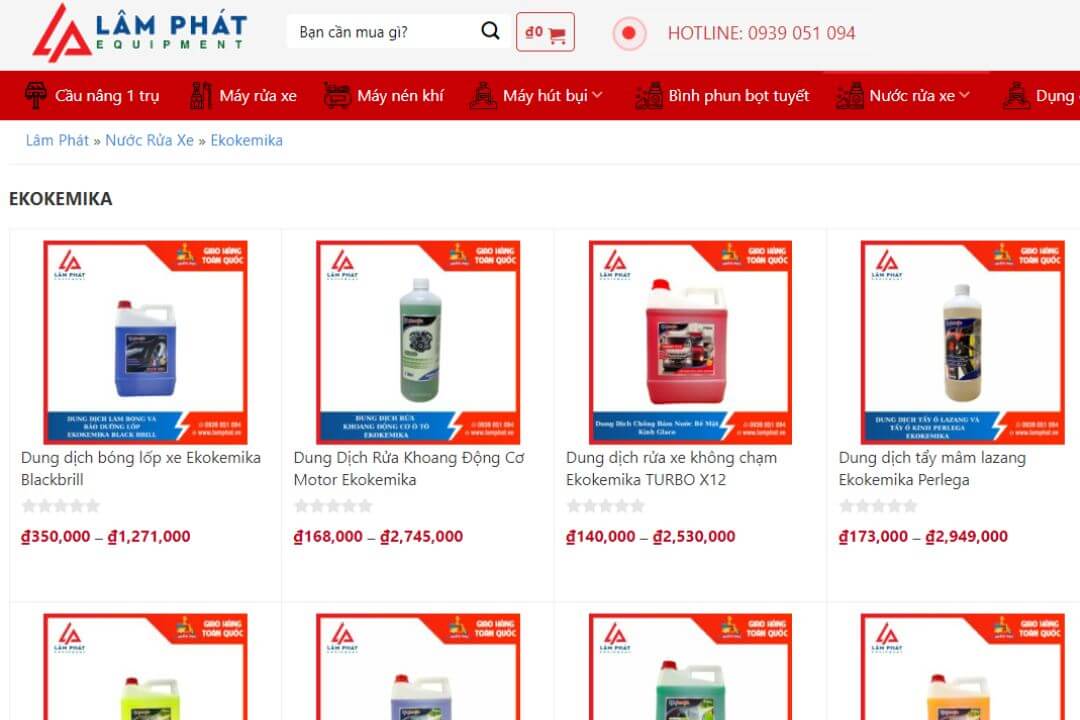 Cửa hàng công ty Lâm Phát JSC