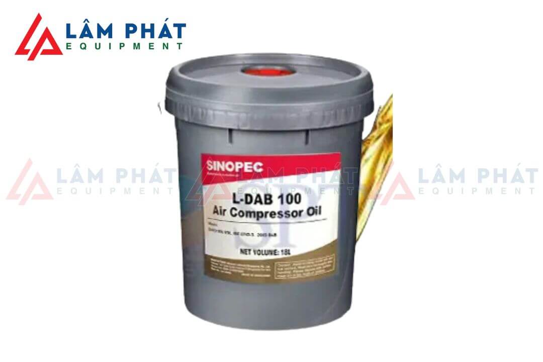 Dầu máy nén khí piston Sinopec L-DAB 100