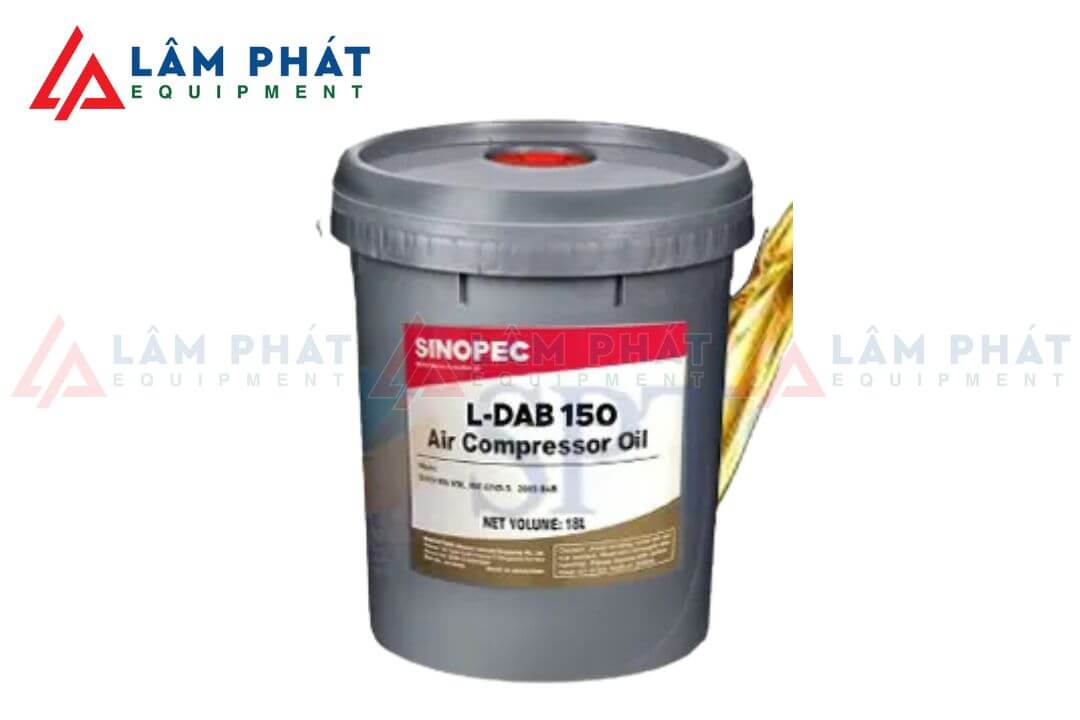 Dầu máy nén khí piston Sinopec L-DAB 150