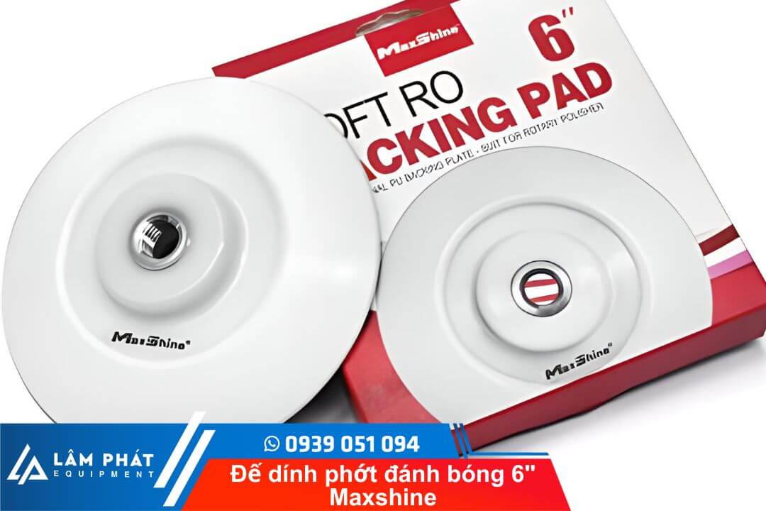 Đế dính phớt đánh bóng 6 inch Maxshine
