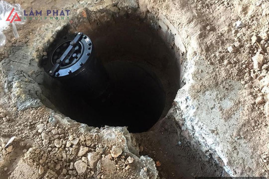 Độ sâu của móng cầu nâng