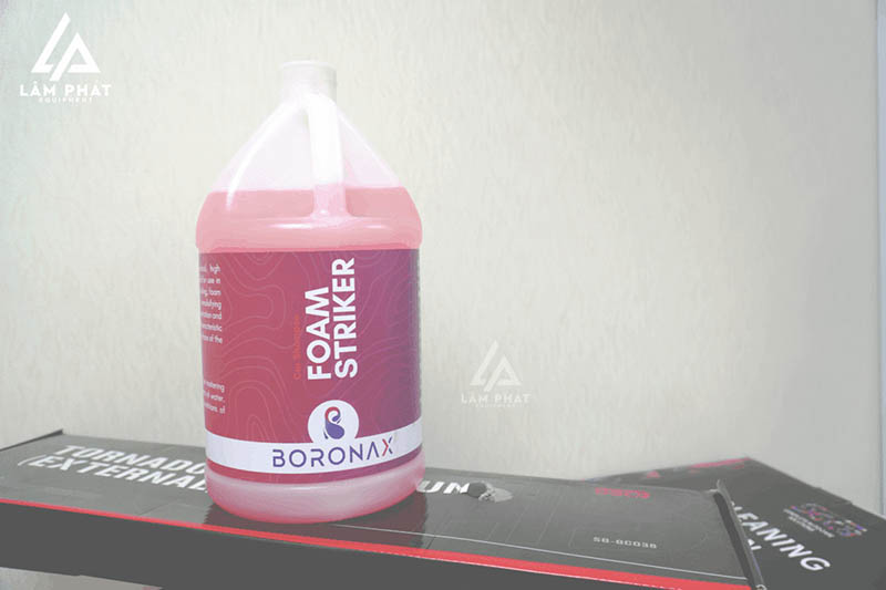 Dung dịch bọt tuyết Boronax; dung dịch rửa xe lp