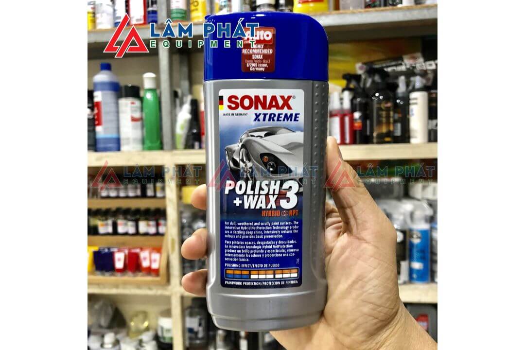 Dung dịch đánh bóng xe ô tô Sonax