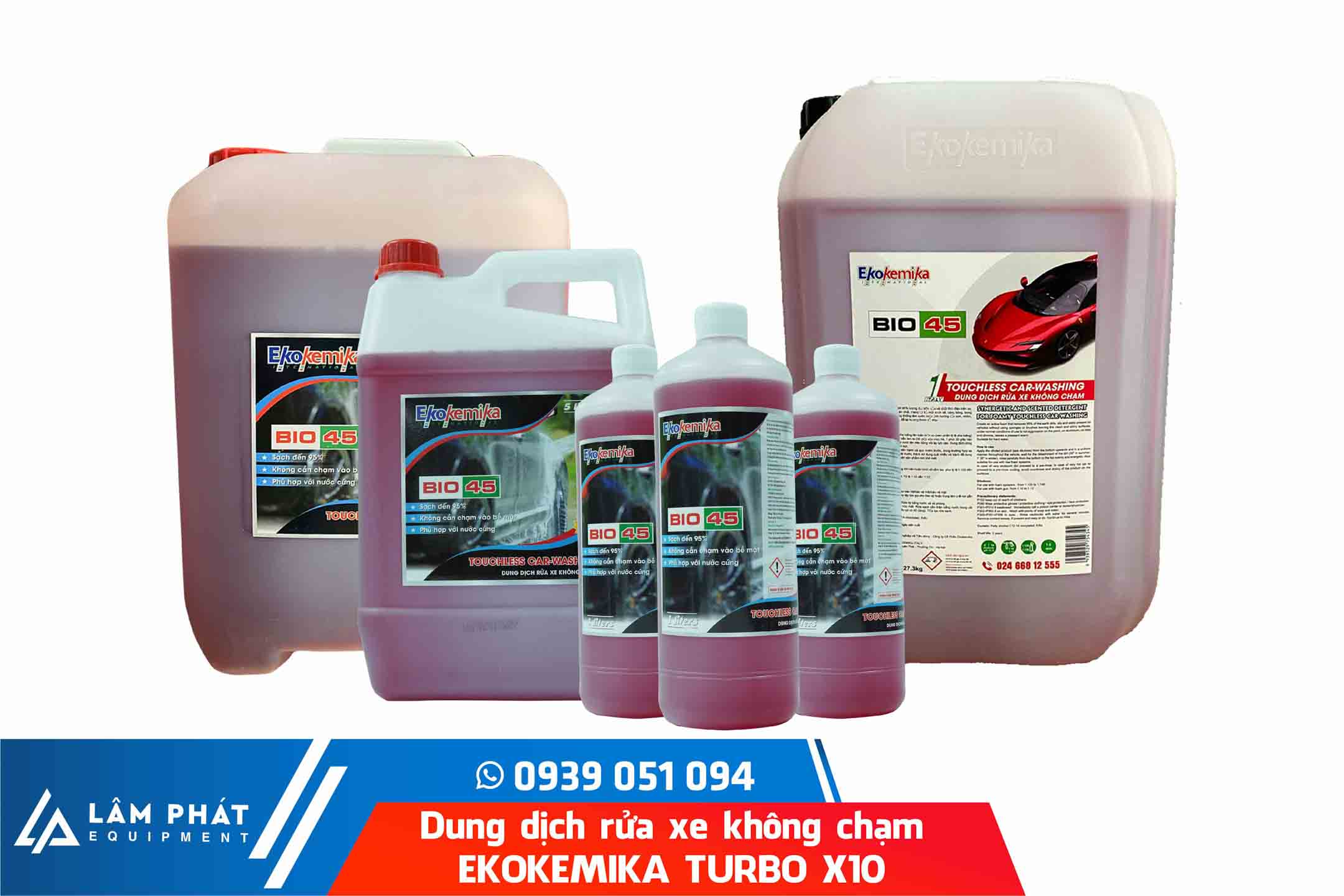 So sánh bio 45 và Ekokemika Turbo X12