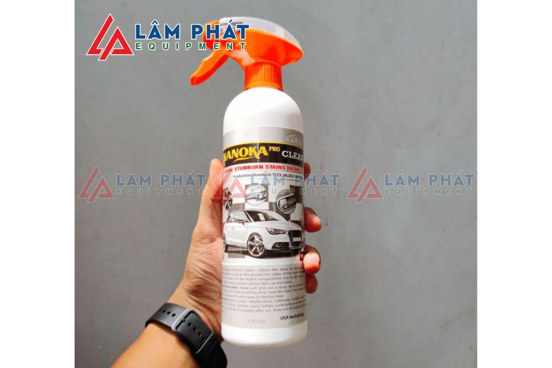 Dung dịch tẩy ố sơn xe ô tô Nanoka Clean