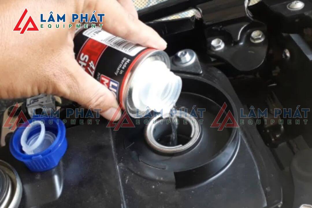 dung dịch vệ sinh buồng đốt xe máy