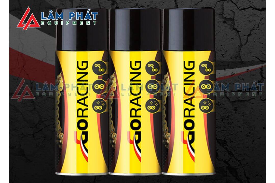 Chai vệ sinh bôi trơn sên xe máy GoRacing (Chain Lube)
