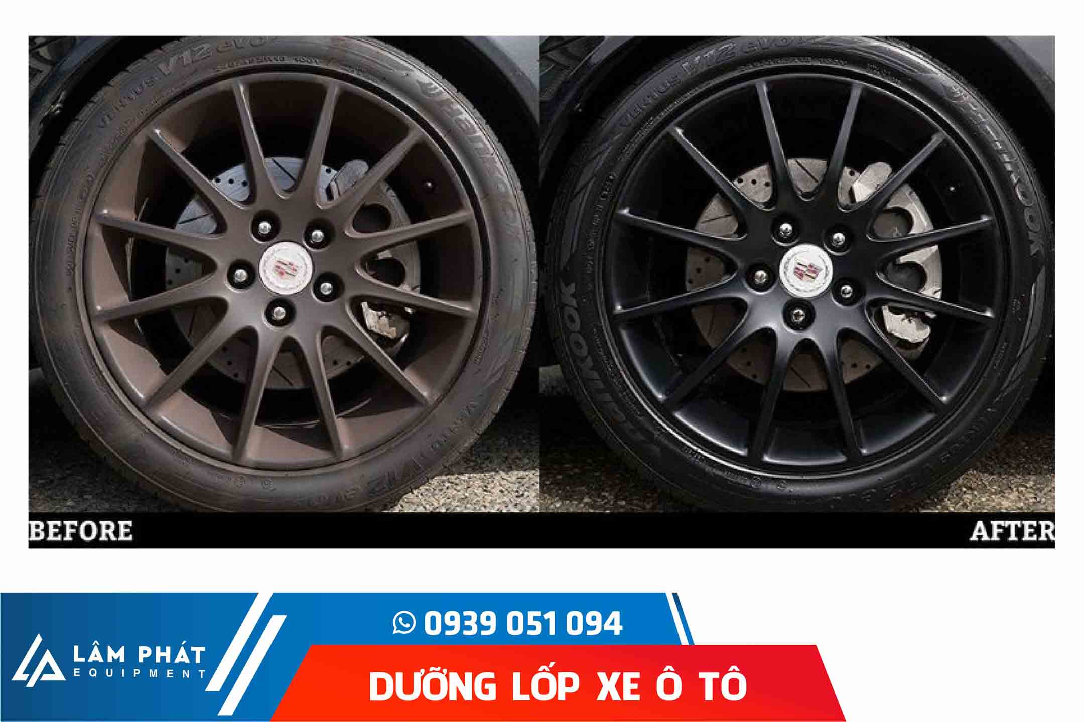 công dụng của cao su non quét lốp xe