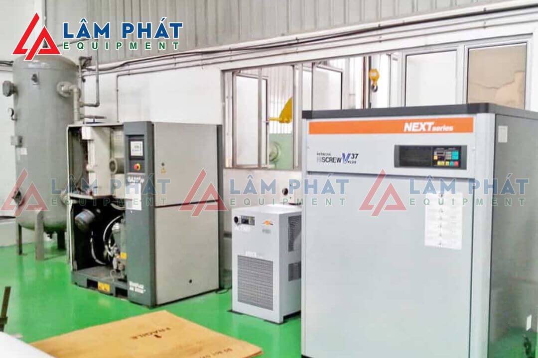 lưu ý khi lắp đặt máy khí nén công nghiệp