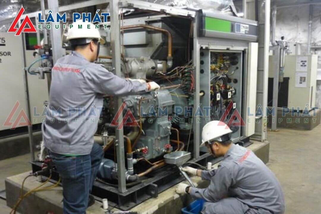 Quy trình kiểm định máy nén khí 