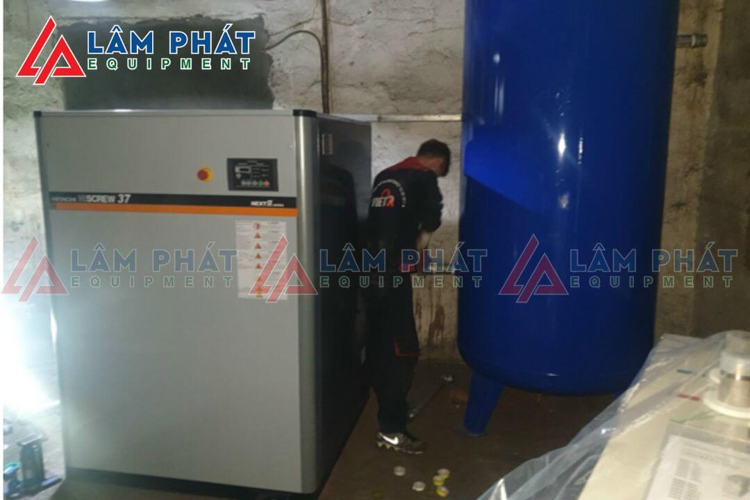 Kết nối các phụ kiện máy nén khí với nhau