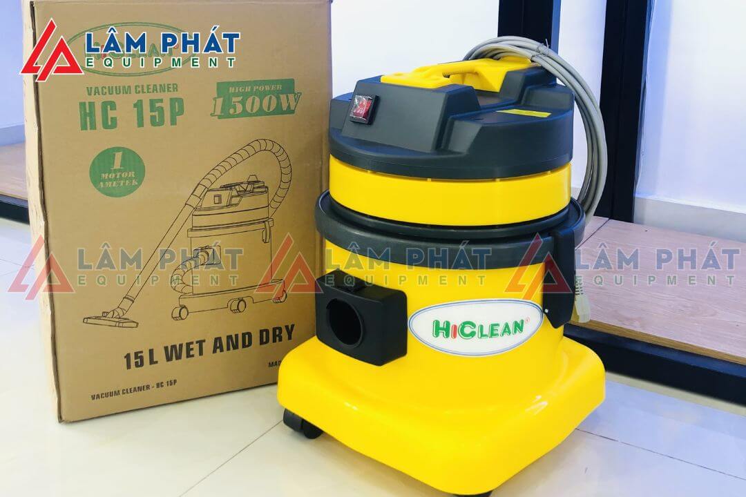 Máy hút bụi công nghiệp cho gia đình Hiclean 15l