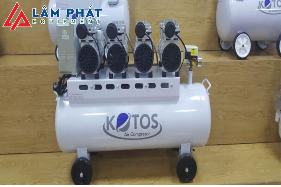 Máy nén khí mini không dầu Kotos 25 lít