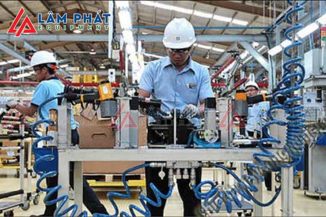 Ứng dụng máy nén khí cao áp tronQg công nghiệp