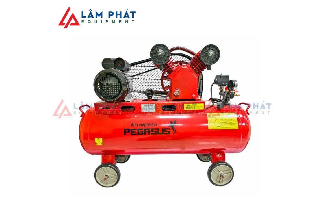 Máy nén khí dây đai Pegasus TM-V-0.17/8-70L