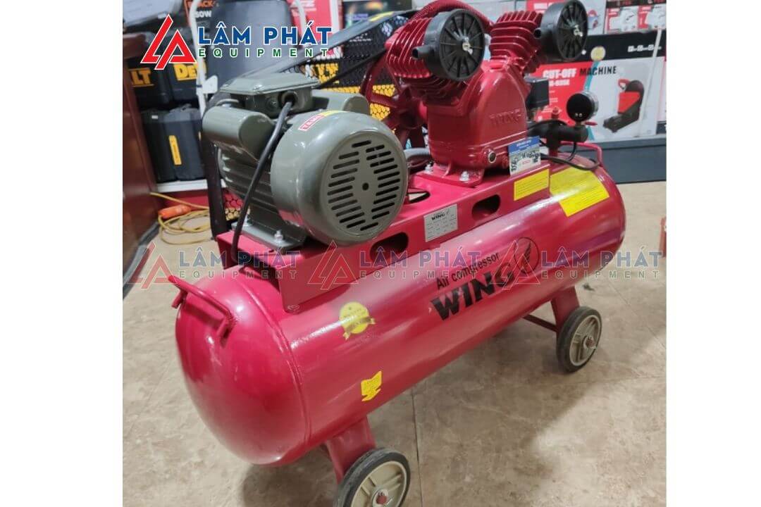 Máy nén khí dây đai Pegasus TM-V-0.12/8-70L