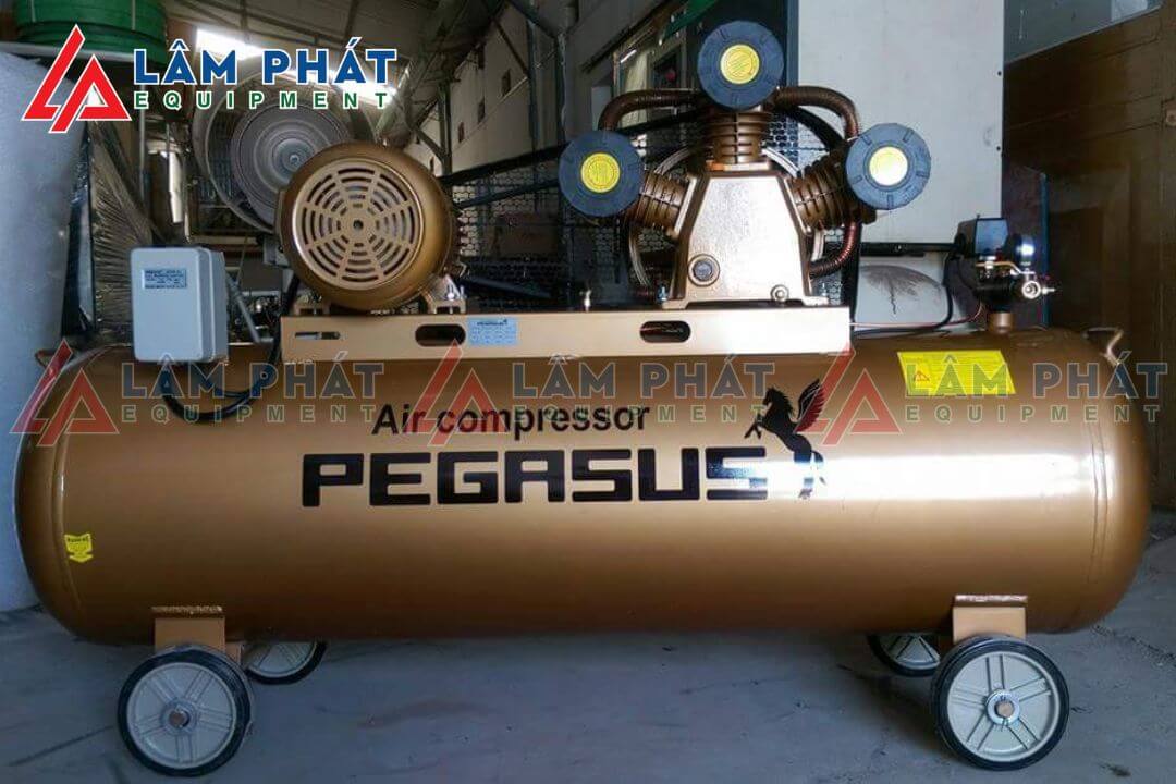Máy nén khí dây đai Pegasus TM-V-0.36/8-180L