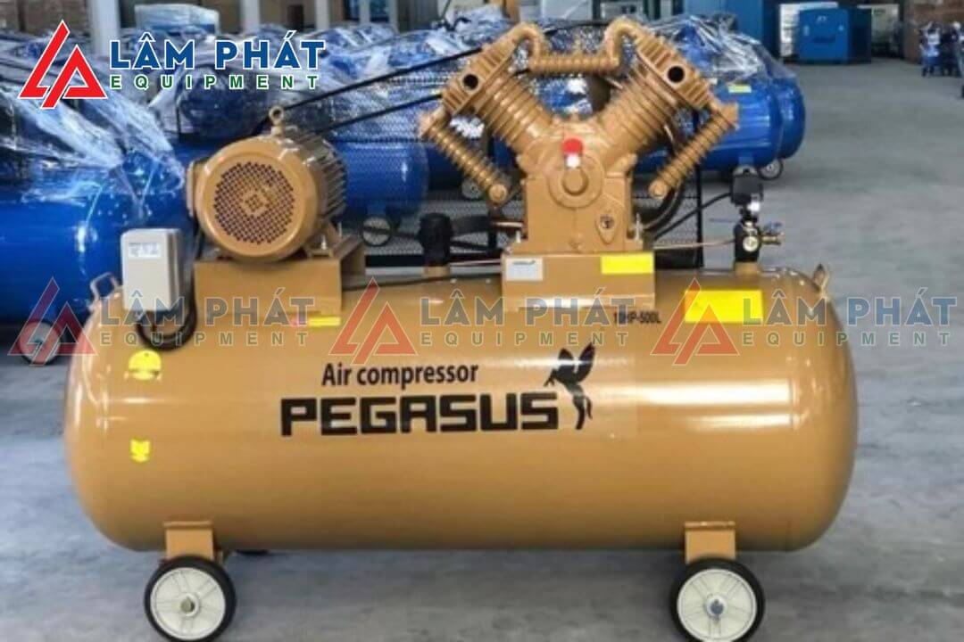 Máy nén khí dây đai Pegasus TM-W-2.0/8-500L 