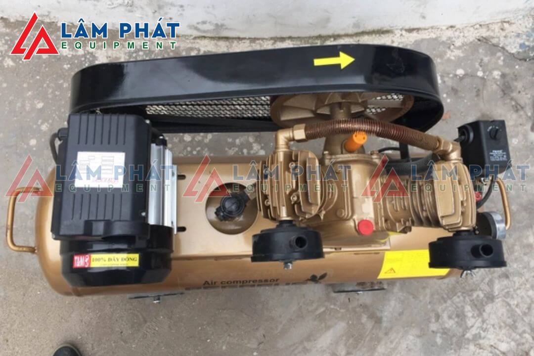 Đầu nén khí dây đai Pegasus TM-V-0.25/8-120L