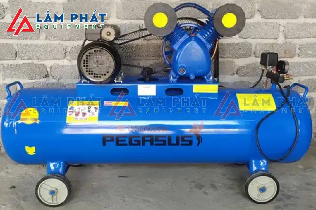 Máy nén khí dây đai Pegasus TM-W-0.6/8-330L