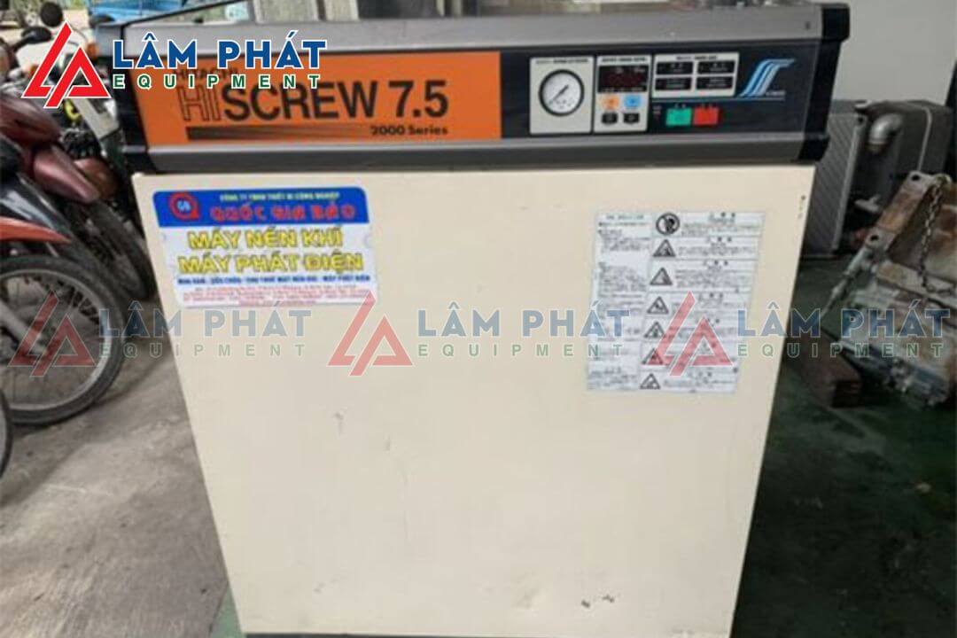 Máy nén khí trục vít Hitachi 7.5kw