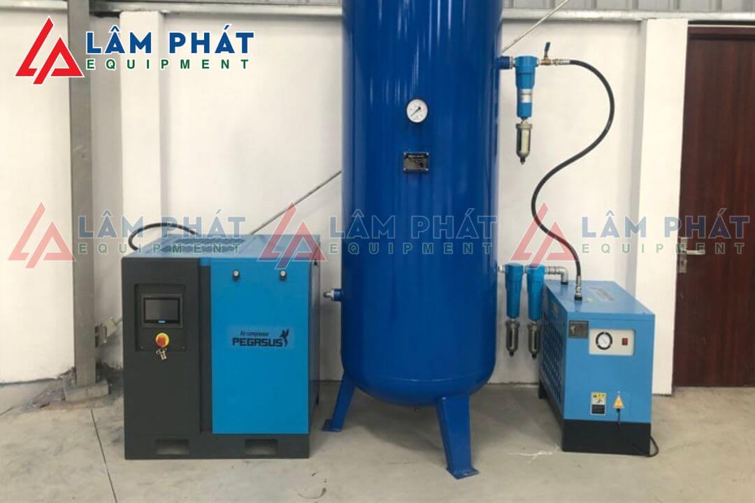 Trước khi thực hiện bảo dưỡng hoặc sửa chữa, tắt nguồn cung cấp điện và xả hết khí nén.