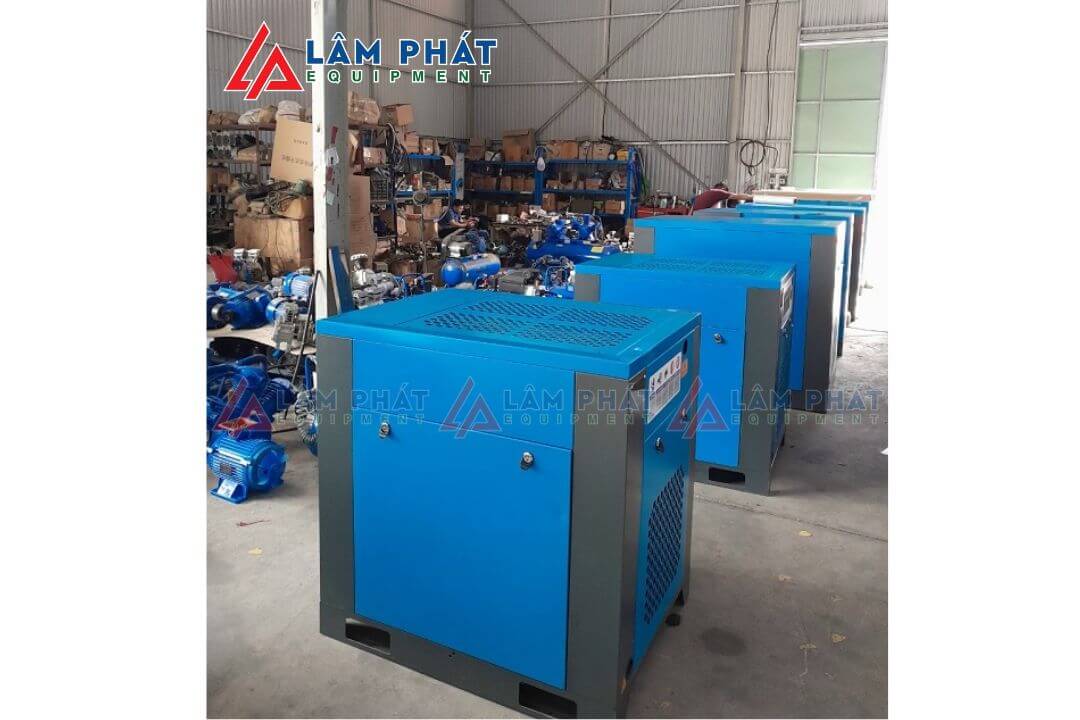 Máy nén khí trục vít biến tần Pegasus 110Kw TMBT150A