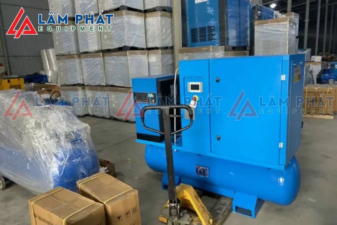 máy nén khí này có thể được áp dụng trong các quy trình xử lý chất thải, bao gồm bơm và hút