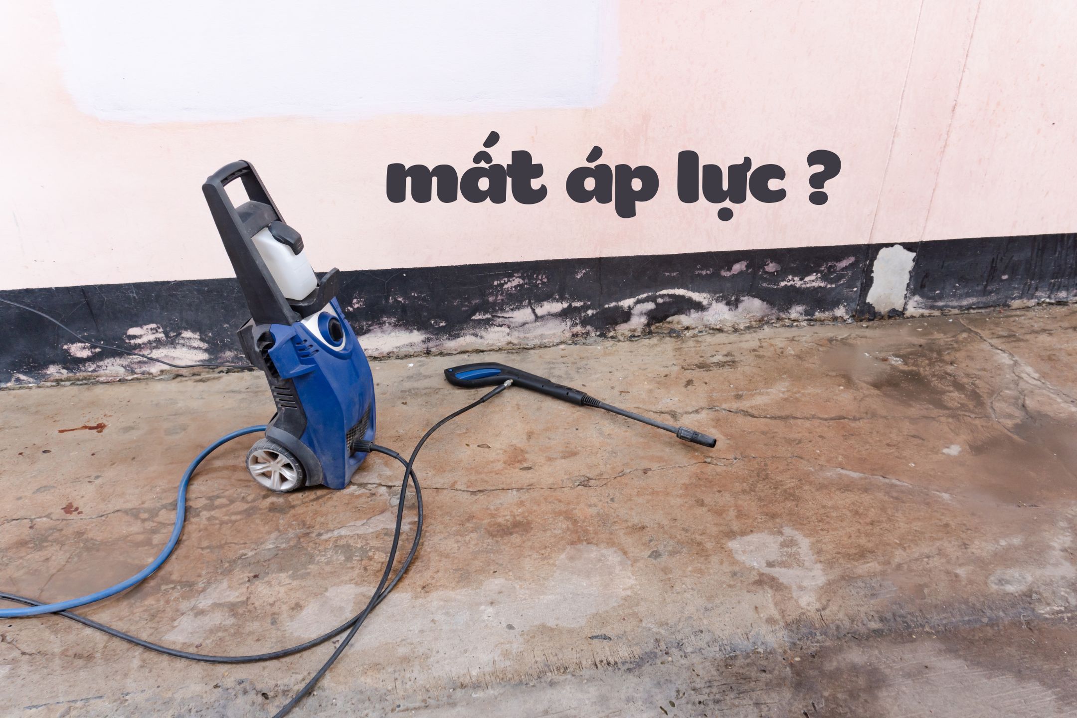 Sửa máy rửa xe bị mất áp lực