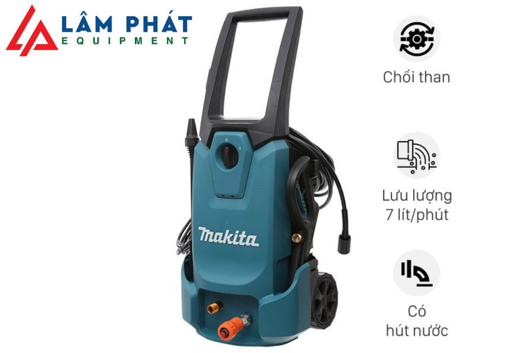 Máy rửa xe cao áp Nhật Bản Makita HW1200 1800W