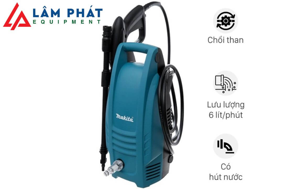 Máy rửa xe cao áp Nhật Bản Makita HW101