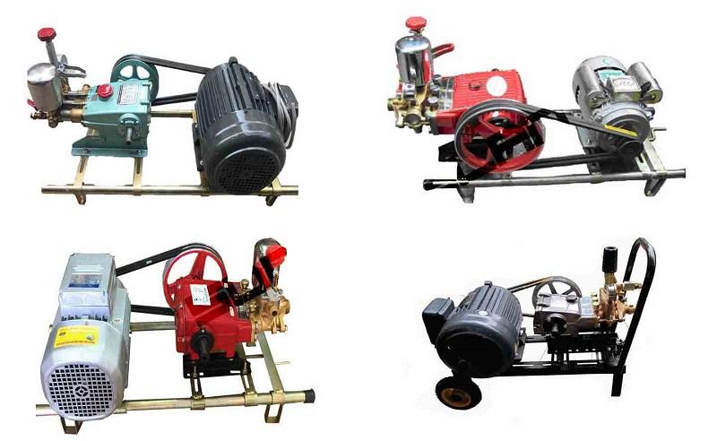 Máy rửa xe dây đai curoa được sử dụng phổ biến