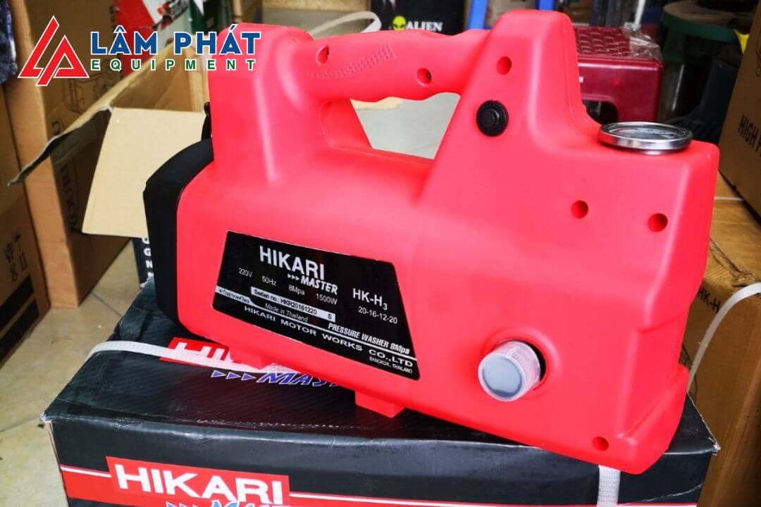 Top 4 model máy rửa xe hikari Thái Lan phổ biến hiện nay