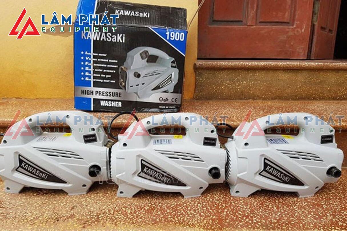 Máy xịt rửa xe mini Kawasaki 1900w
