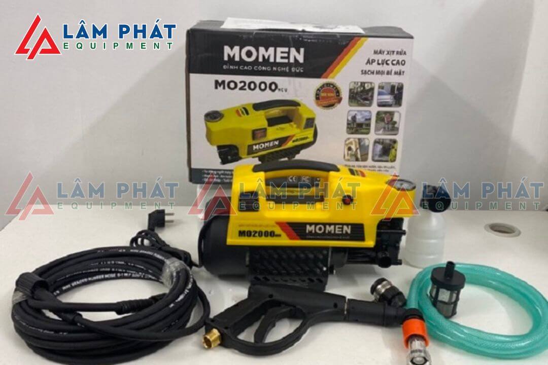 Máy rửa xe momen với Hiệu suất xịt rửa cao