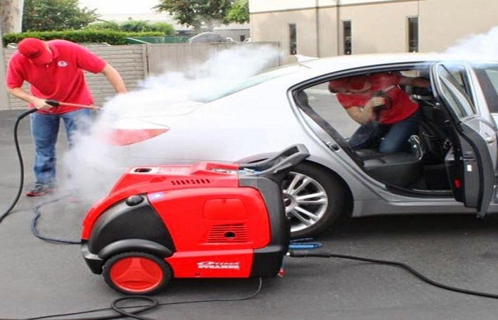 Máy rửa xe hơi nước nóng có nguồn gốc từ các quốc gia đang phát triển